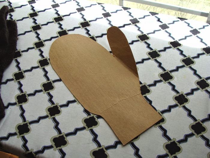 Bead Knitter Gallery Blocking Mittens