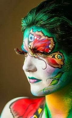 Face Painting Theme Save Girl Child Face Painting Theme Save Girl Child