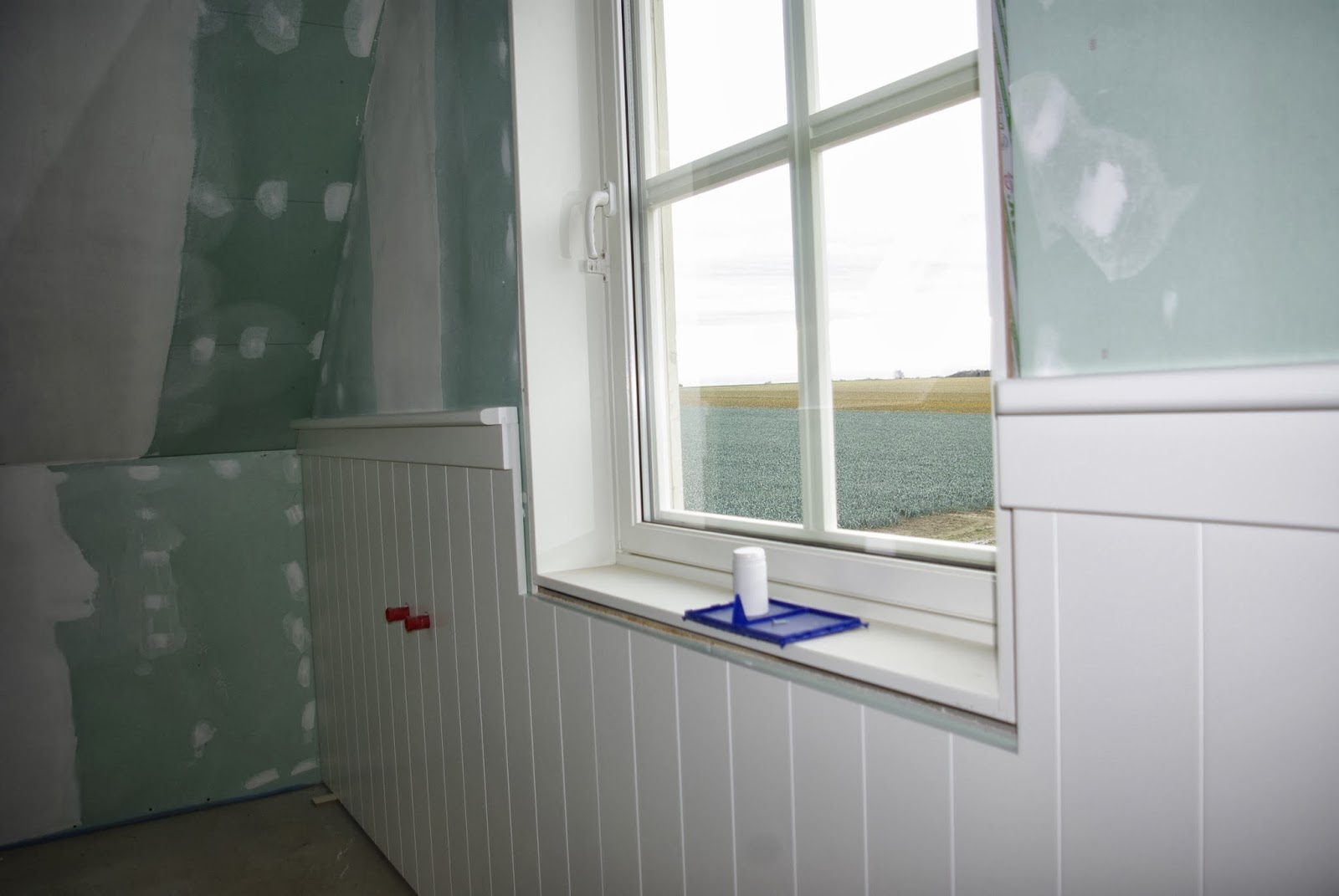 Norwegian Dreamhome: Wandverkleidung im Badezimmer