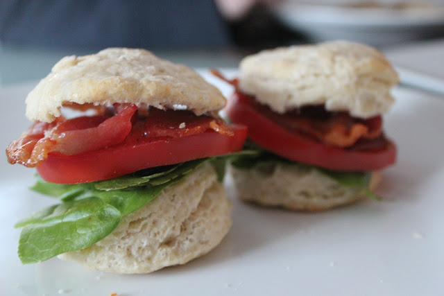 BLT biscuits