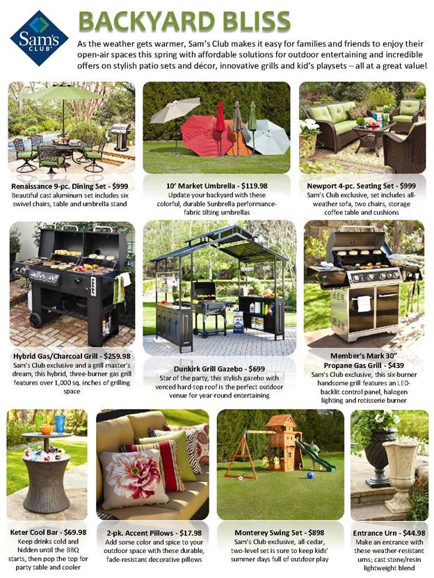 Dad Of Divas Reviews Achieve Your Backyard Bliss With Sam S Club