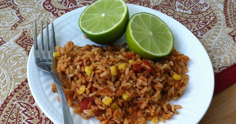 Culinarily Courtney Spanish Style Brown Rice