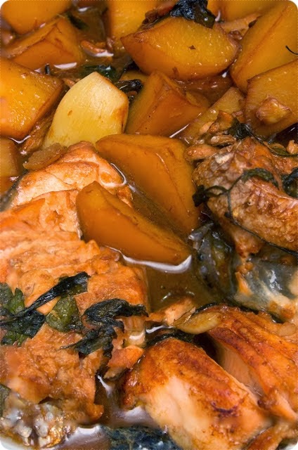 Salmón Al Horno Con Patatas
