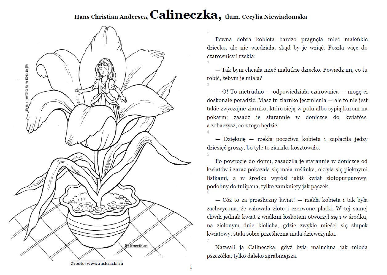 BLOG EDUKACYJNY DLA DZIECI CALINECZKA