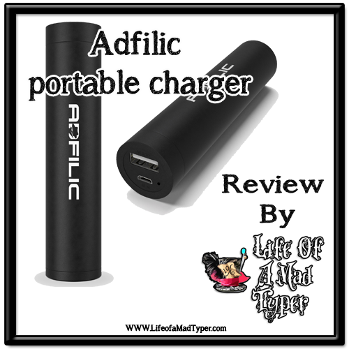 Adfilic portable charger
