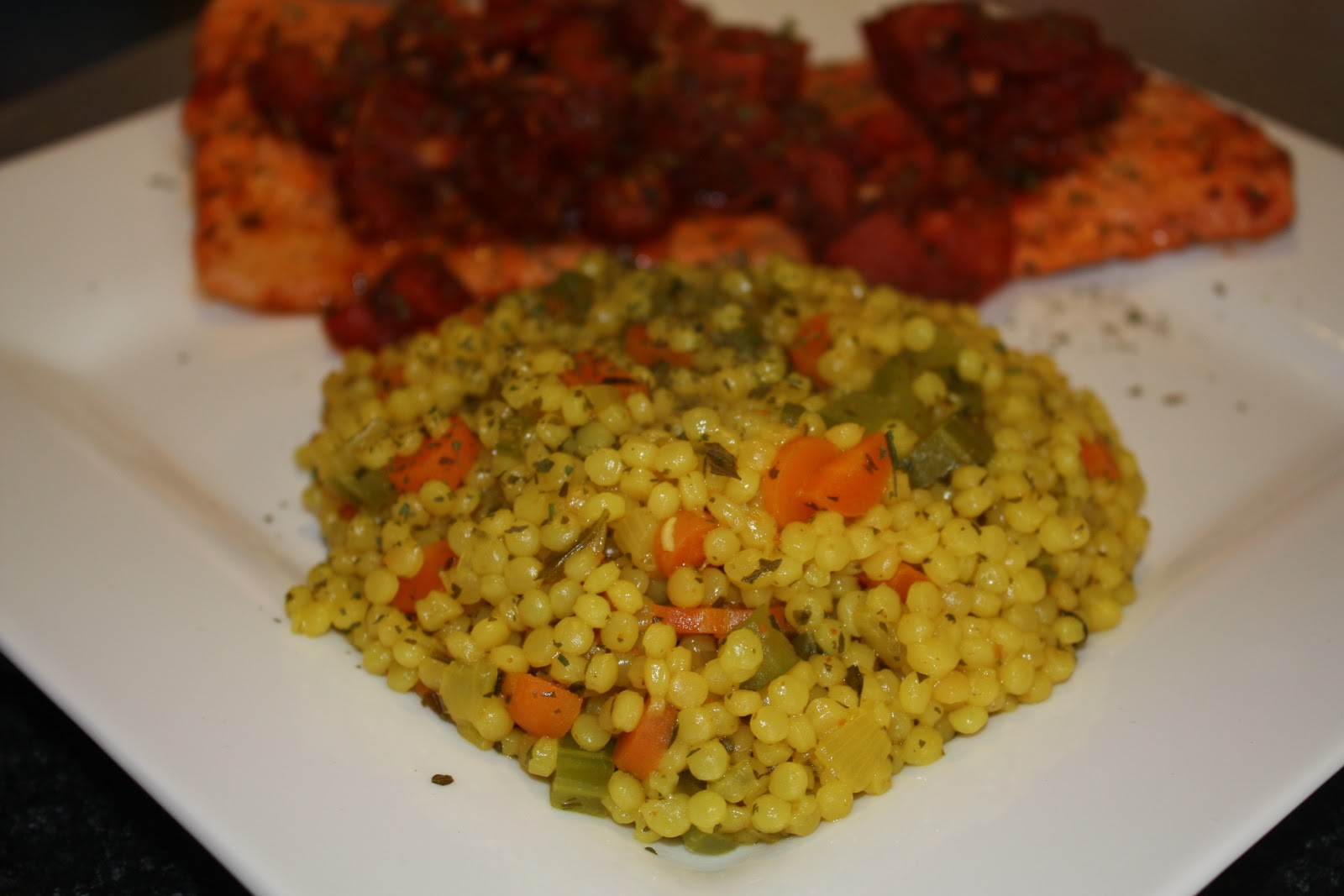 Hydromel et Ambroisie Couscous Israélien aux légumes
