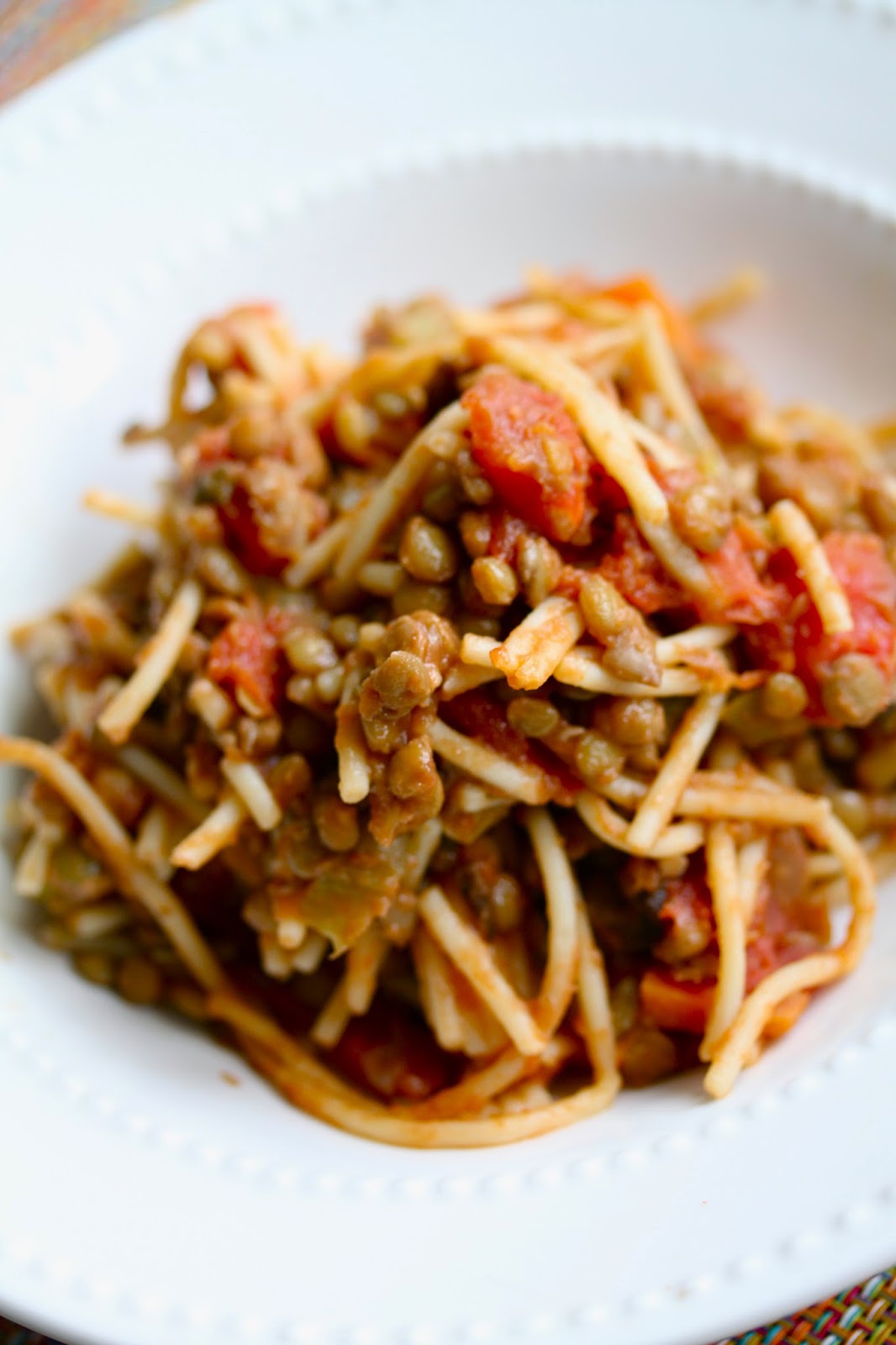 Smith's Vegan Kitchen Lentil Spaghetti Bolognese Sauce