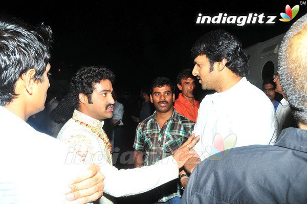 PrabhasMyHero Blog: Prabhas at Jr.NTR's Marriage