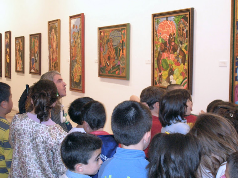 PACO MELÉNDEZ JUNTO A LOS ALUMNOS