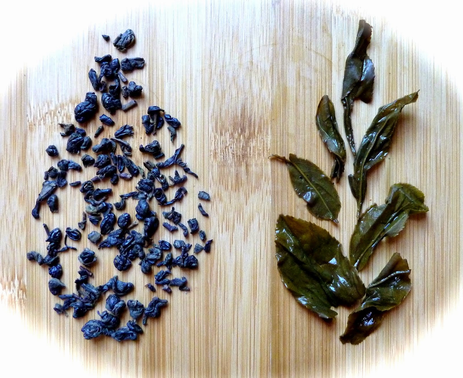 Organic Gunpowder Green Tea Leaves