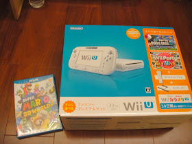 獻給未來的記事本 邁向次世代 過年前的wii U 純白開箱