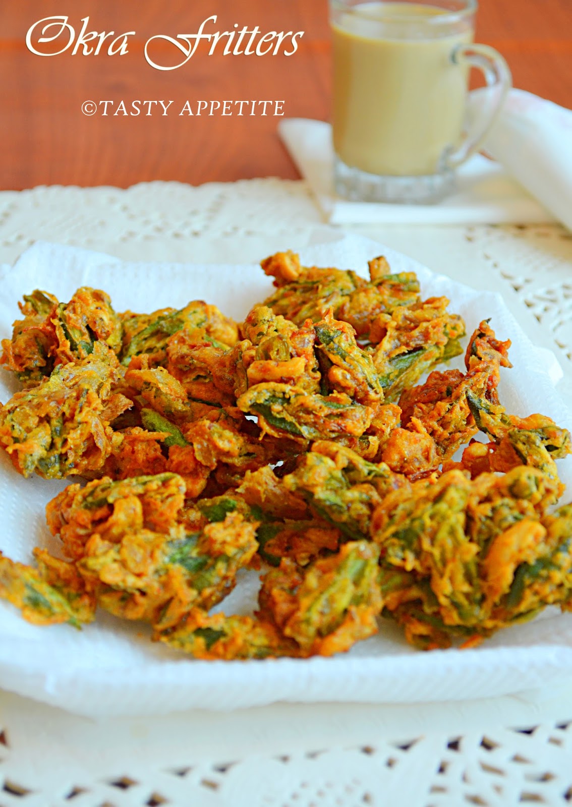 How to make crispy Okra Fry ?/ Okra Fritters / Spicy Bhindi Fry / Easy