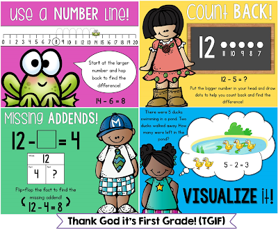 http://www.teacherspayteachers.com/Product/Whats-The-Difference-A-Common-Core-Subtraction-Unit-for-1st-Grade-998278