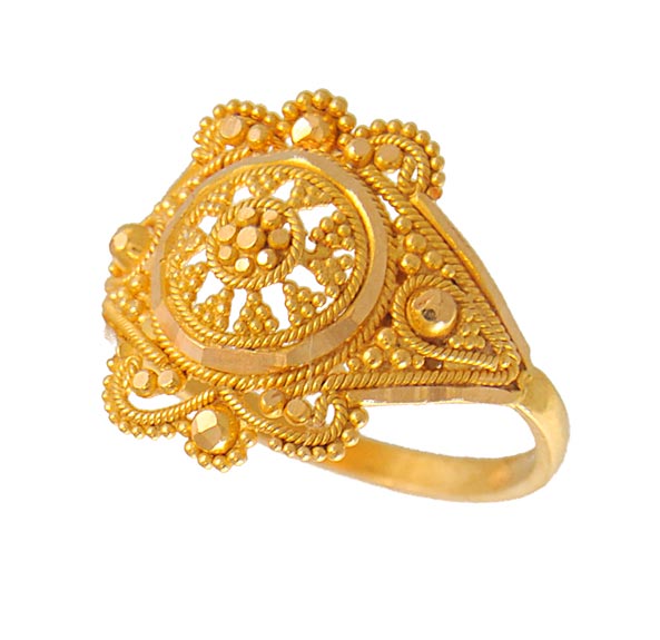 Stylish Jewellery: Indian Gold Rings Designs For Girls