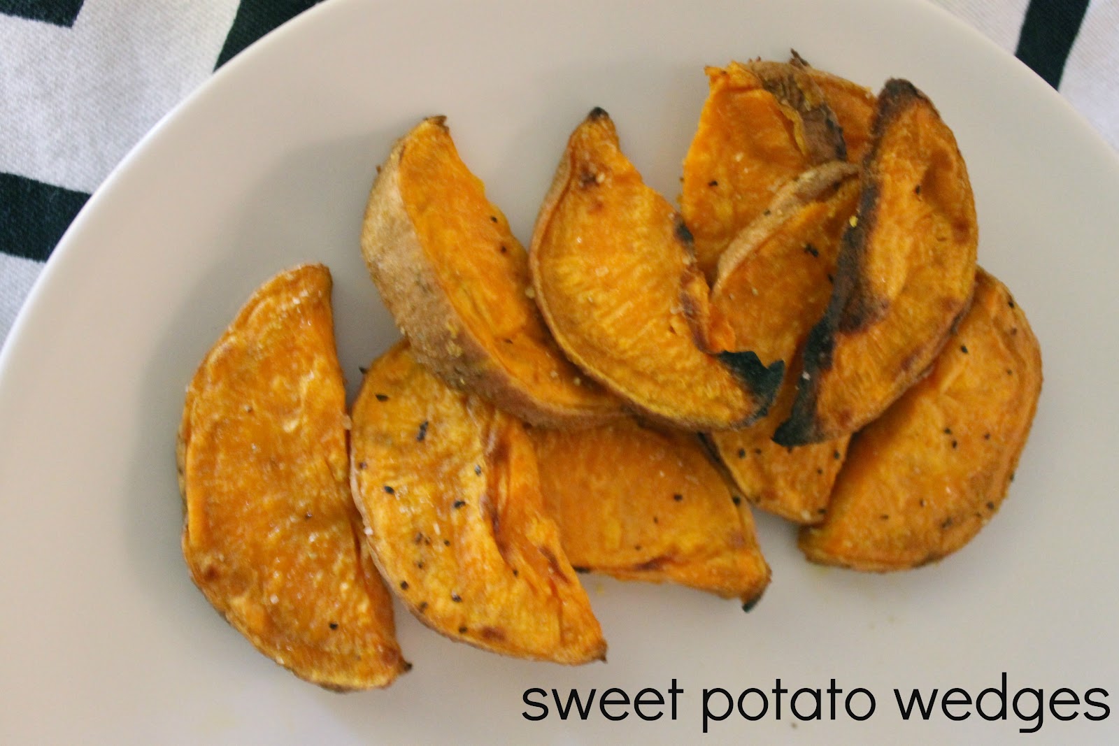 Wonderfully Made Baked Sweet Potato Wedges