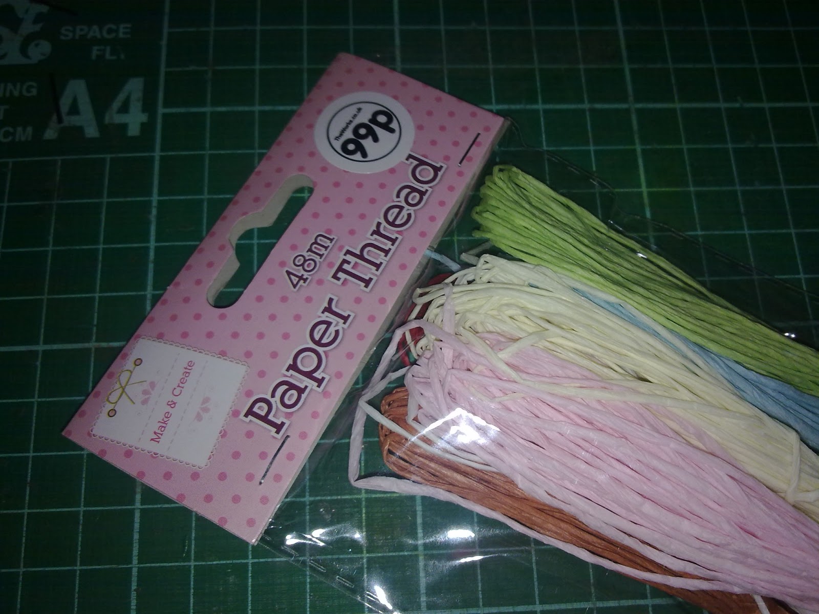 papercrafts Quilling with Paper Thread