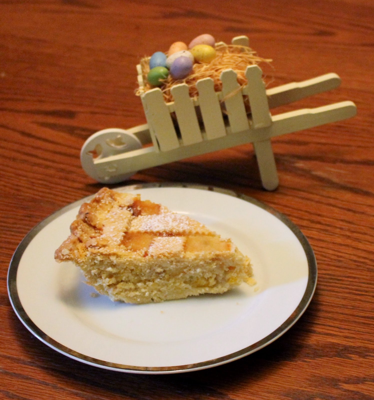 Easy as Pie in Kansas Pastiera Easter Grain Pie Week 15