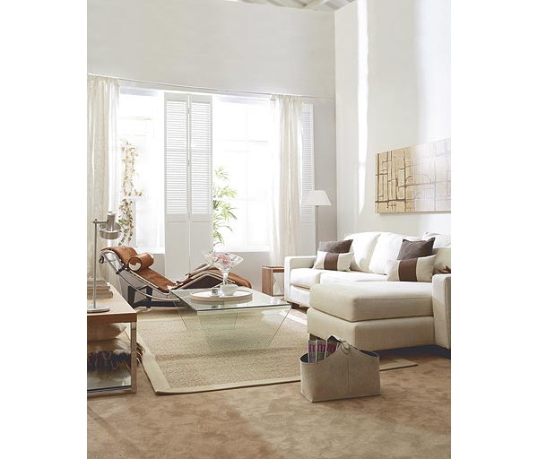 Renata Ortiz - Interior Design: Salas de Estar em tons suaves e neutros.