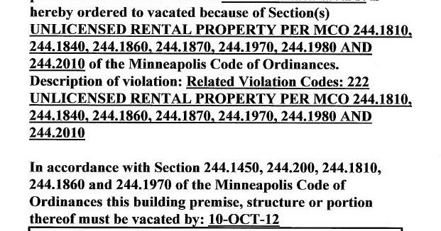 Minneapolis Rental Property License Minneapolis Rental Property License