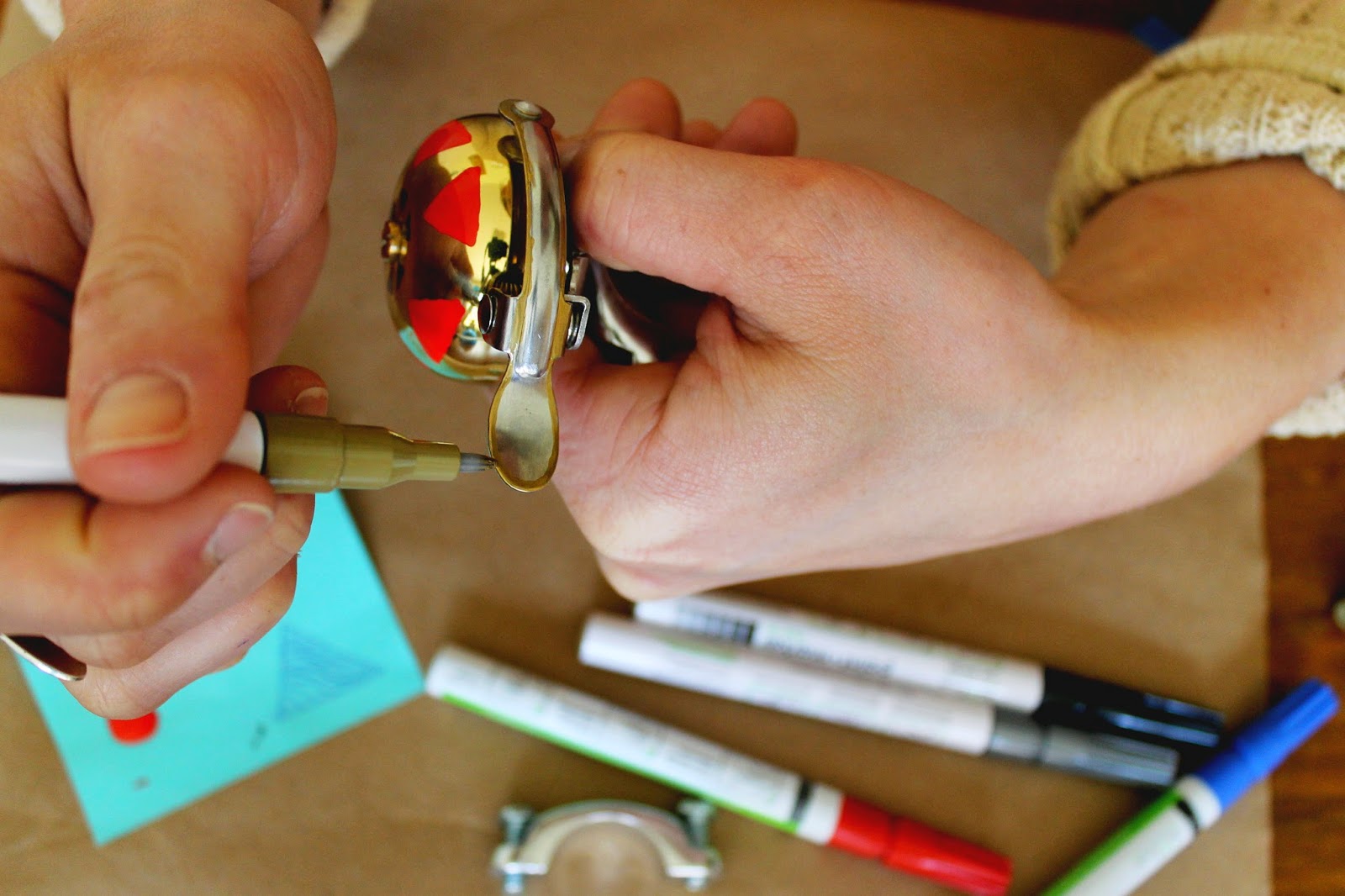 Madison Bike Life Easy Painted Bike Bell DIY