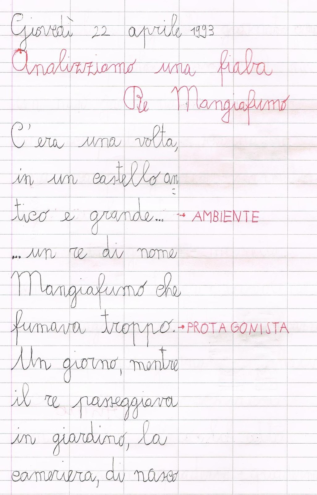 fiaba scuola primaria