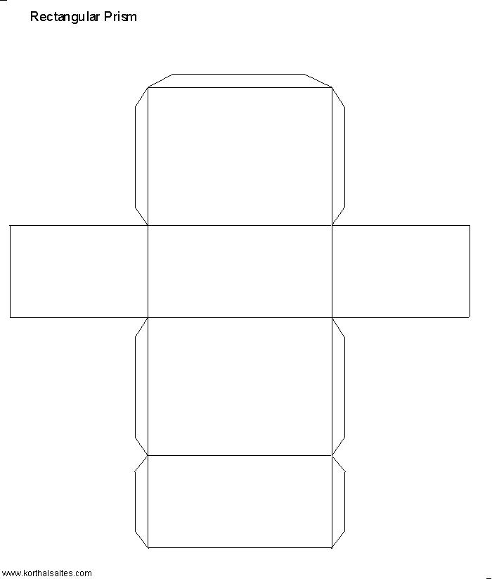 rectangular prism rectangular prism