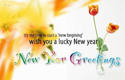 New Year greetings New Year greetings