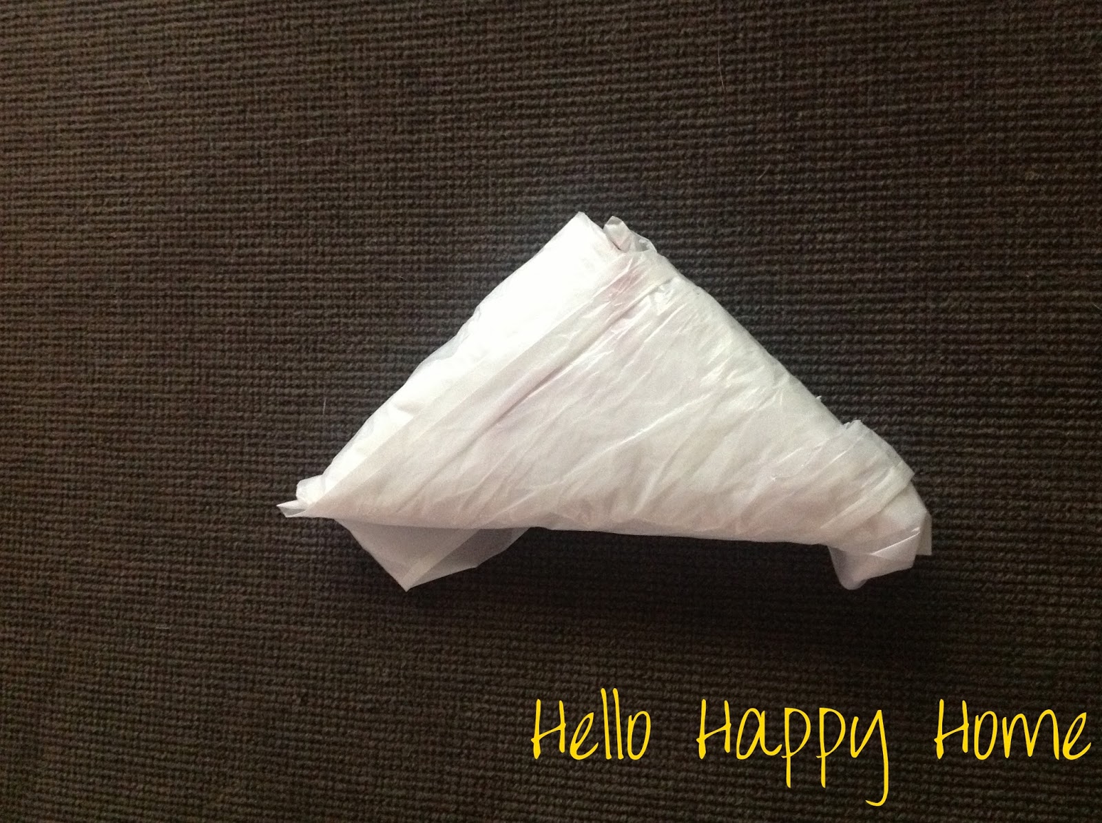 Space Saving Trick for Plastic Bags Hello Happy Home