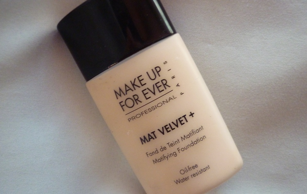 Make Up For Ever Mat Velvet Foundation Review Thunder And