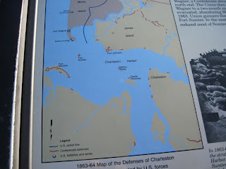 map of Charleston Harbor