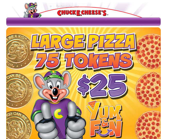 Centsible Girl Chuck E Cheese Deal!!!!