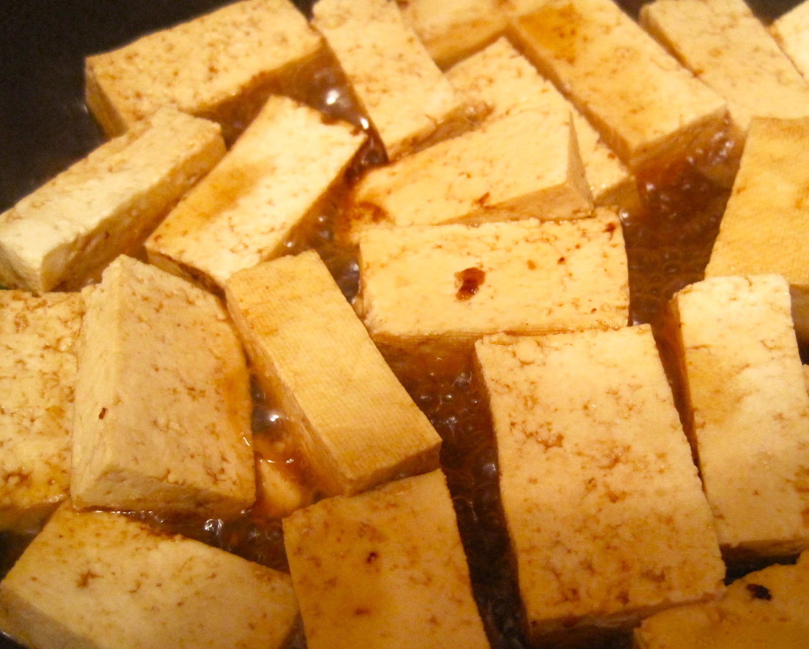 Kvell in the Kitchen Sichuan Tofu and Broccoli Rabe with Garlic Sauce