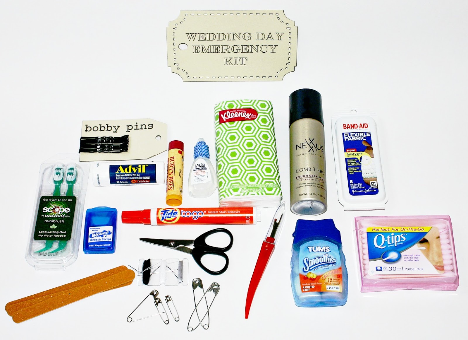 Wedding Emergency Kit - Extraordinary Weddings