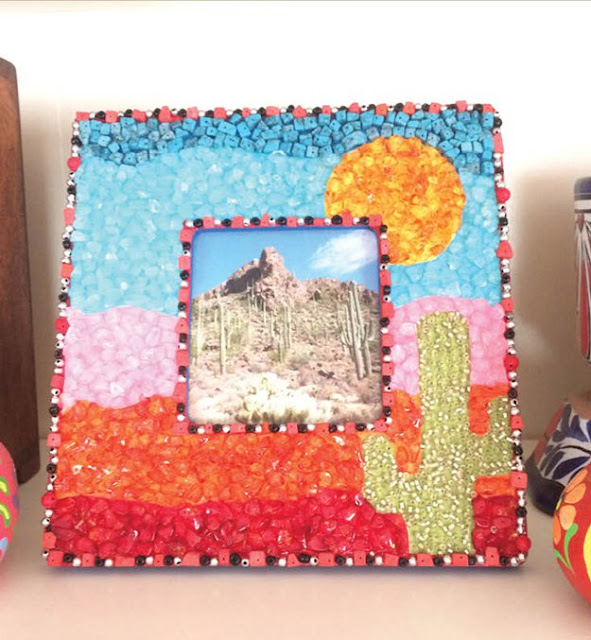 Grab Some Beads And Design Your Own Cool DIY Picture Frame Grab Some Beads And Design Your Own Cool DIY Picture Frame