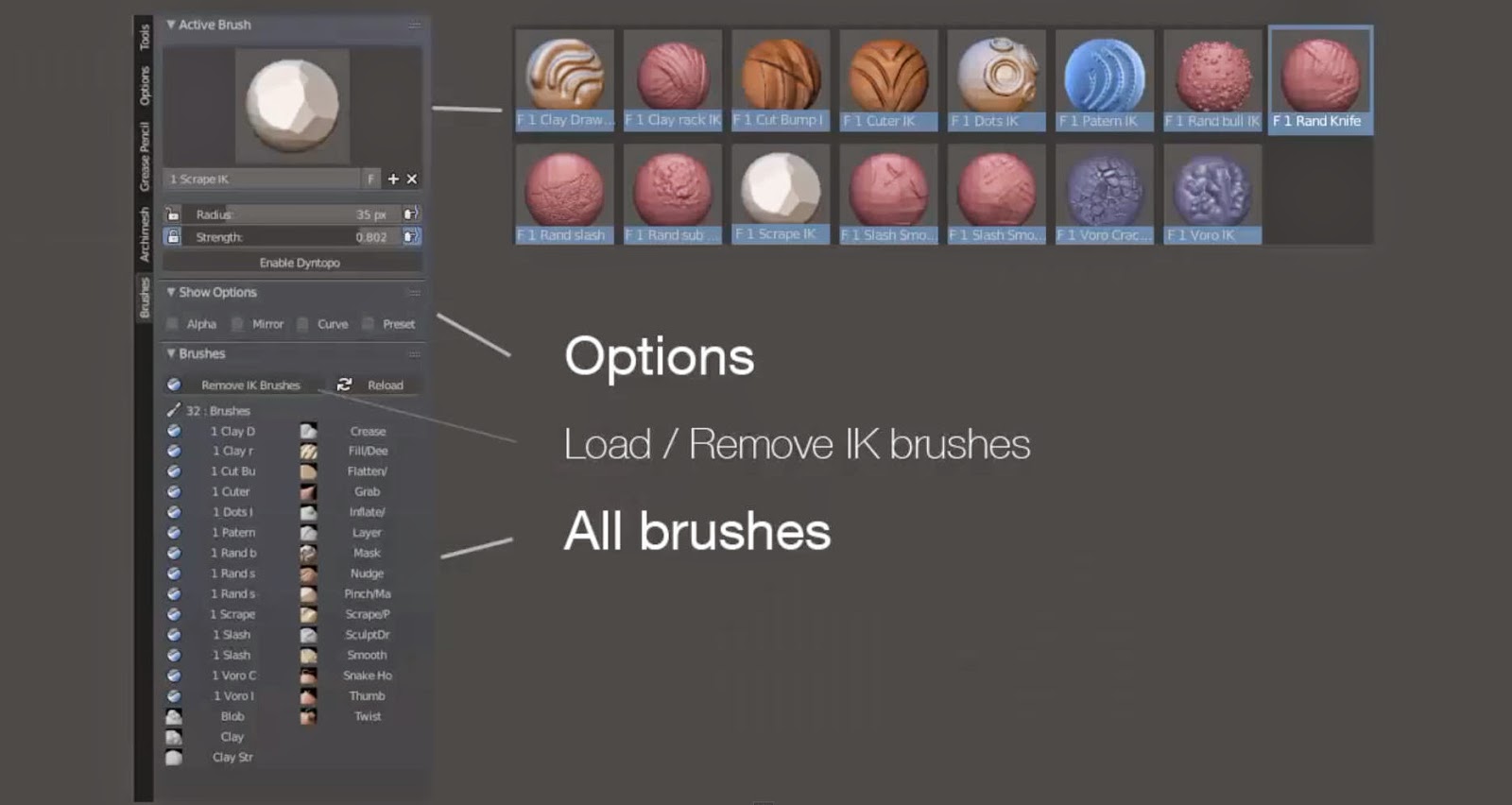 Download Free Blender Brushes with addon | Computer Graphics Daily News