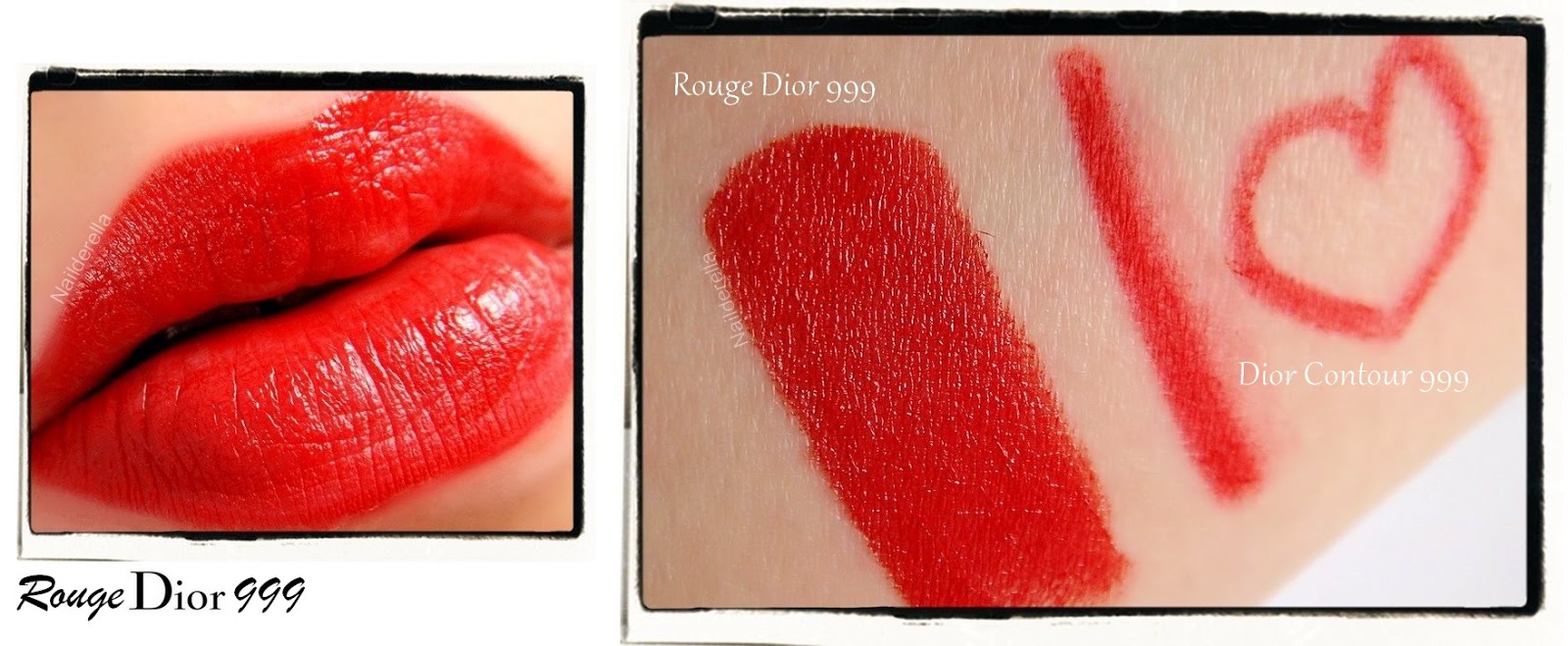 Rouge Dior Swatches Nailderella