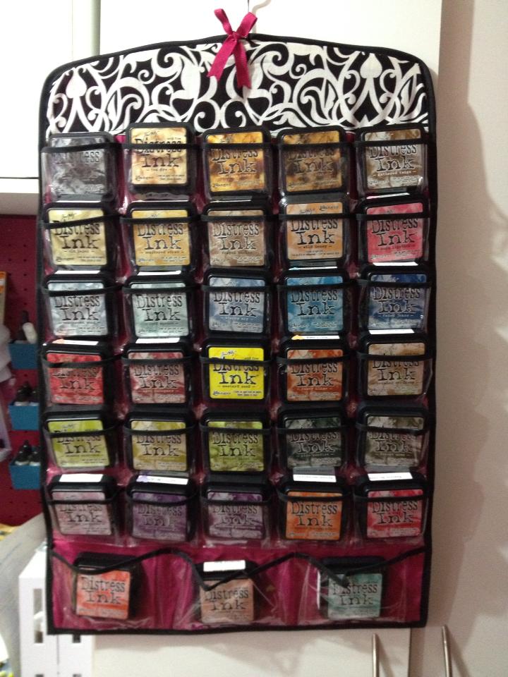 Tracys Treasures Thinking Wood Mount Stamp Storage....