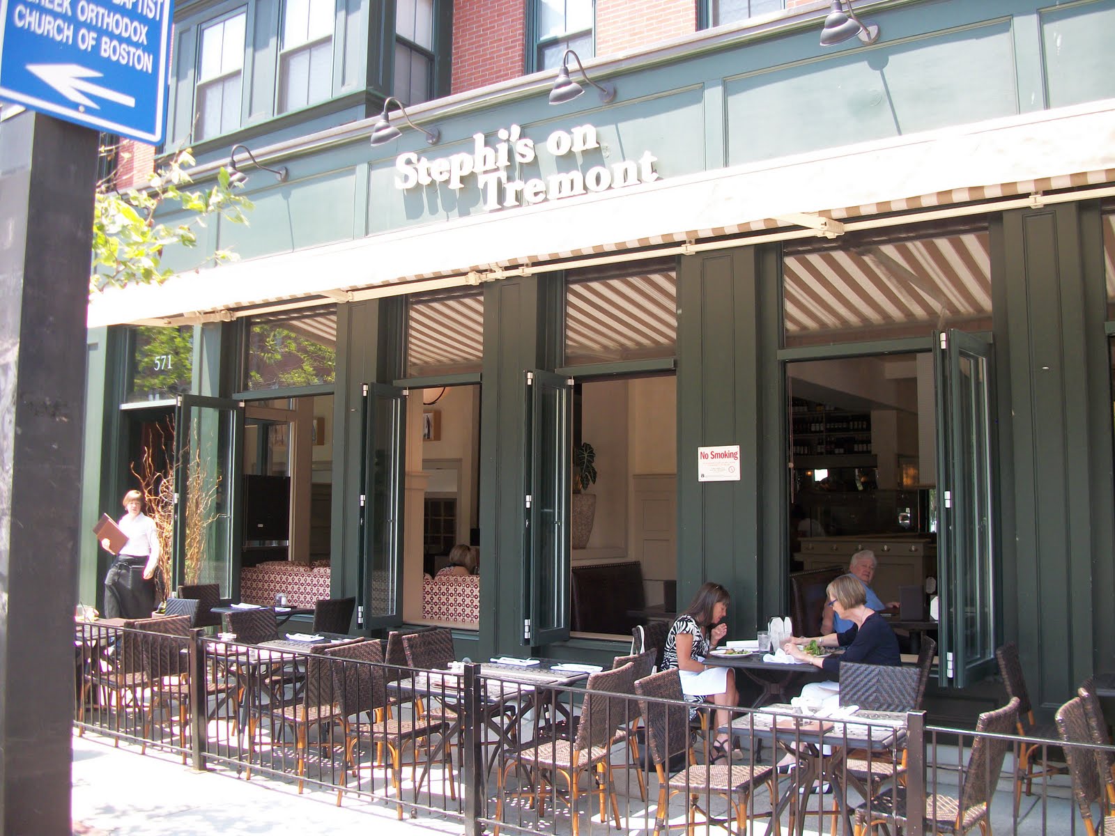 Writing Straight from the Heart Restaurant Stephi's on Tremont in Boston
