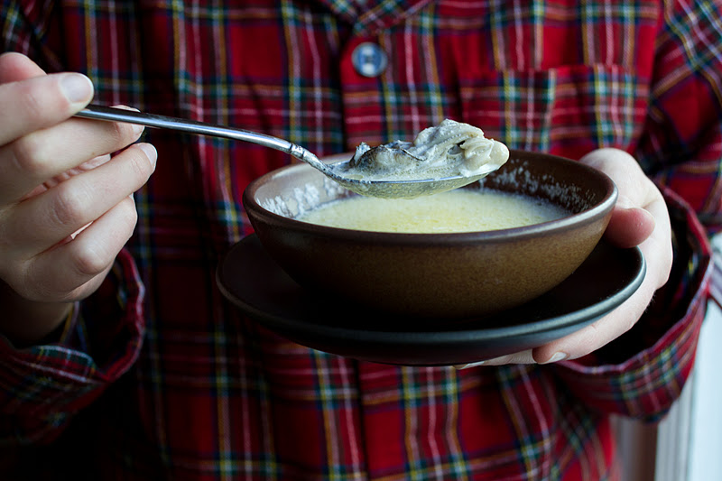 Bon Appétempt Oyster Stew with Mashed Potatoes