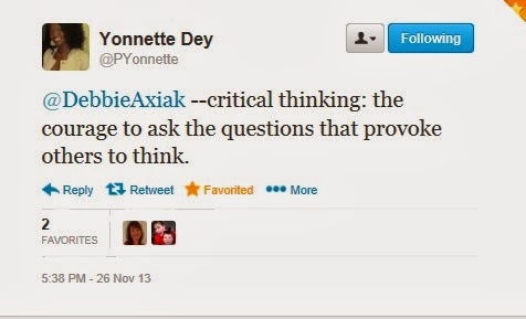 Think About Critical Thinking Definitions