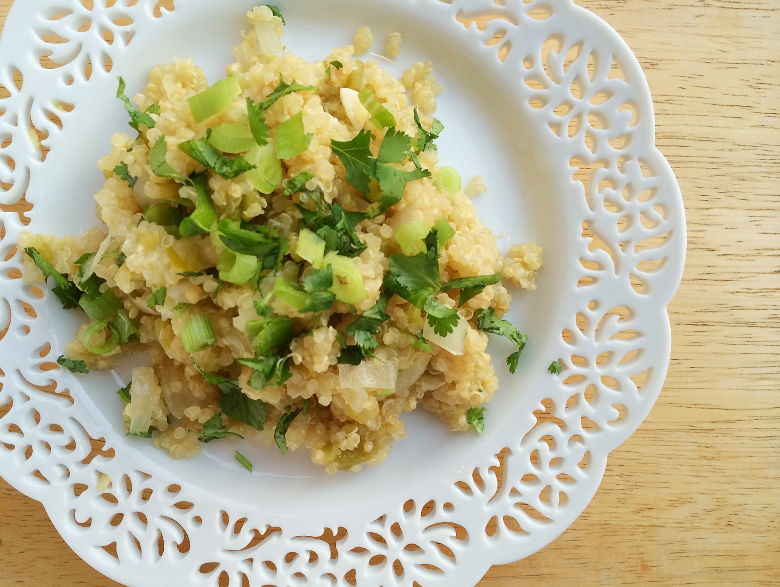 AAY! NUTRITION TIPS RECIPE Quinoa with Latin Flavors