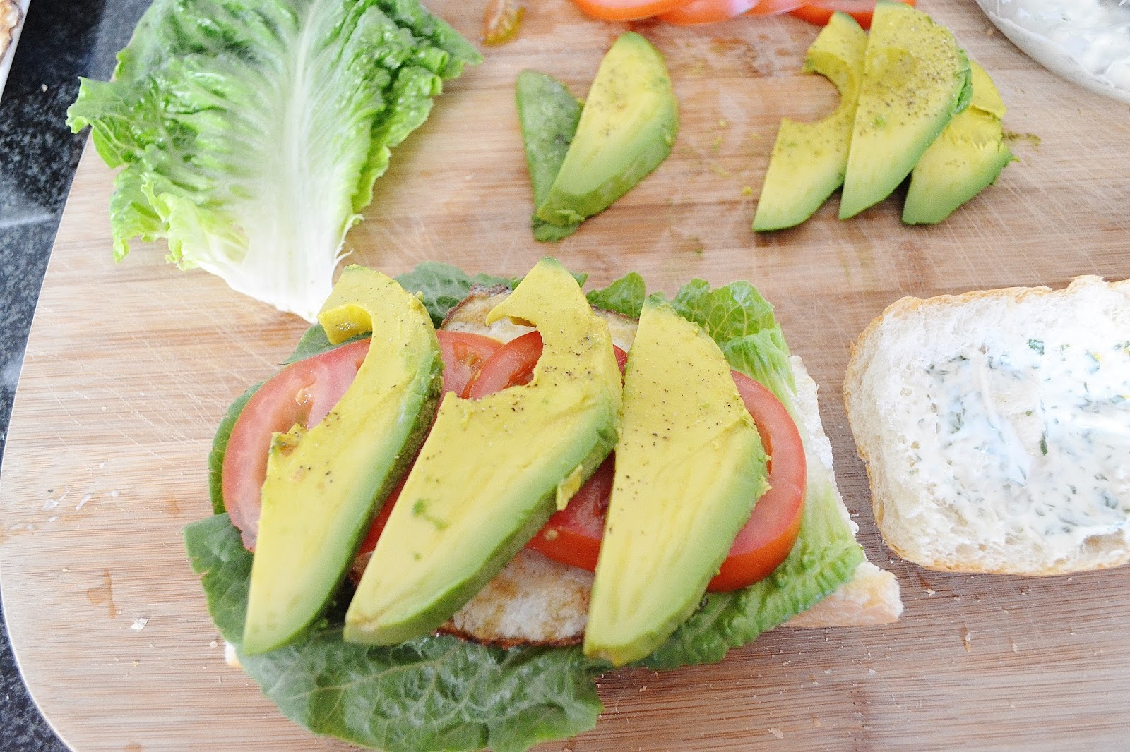 ...with a lil' twist BLT + EA with a Garlic, Basil Aioli