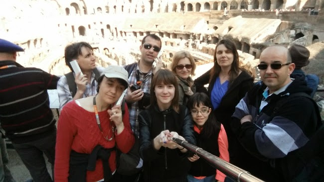 Selfie la Colosseum