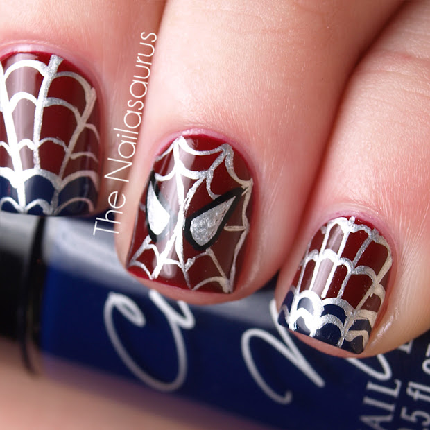 amazing spider-nails spider-man