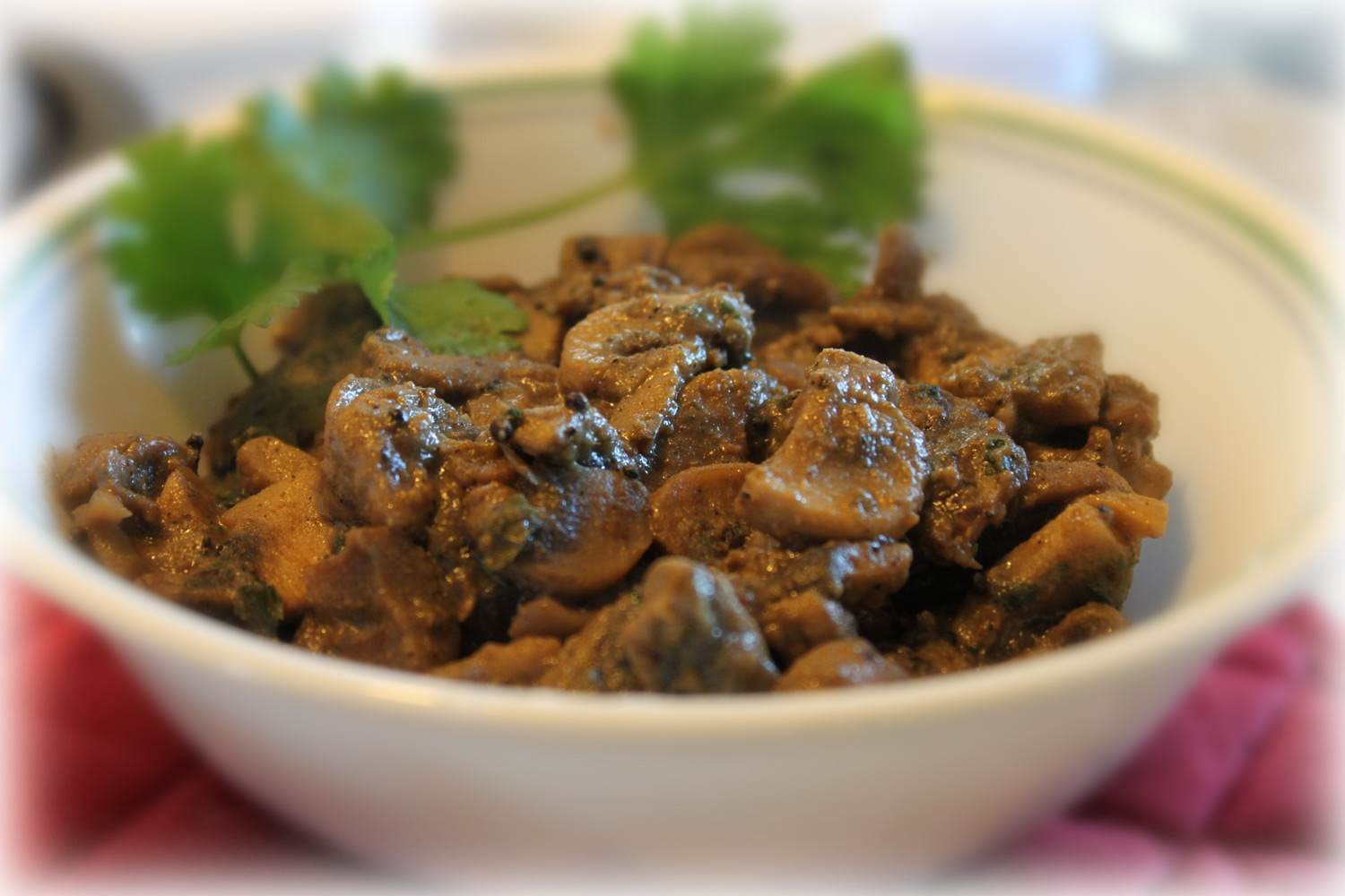 InsideMyKitchen-NancyIsaac: Pepper Mushroom