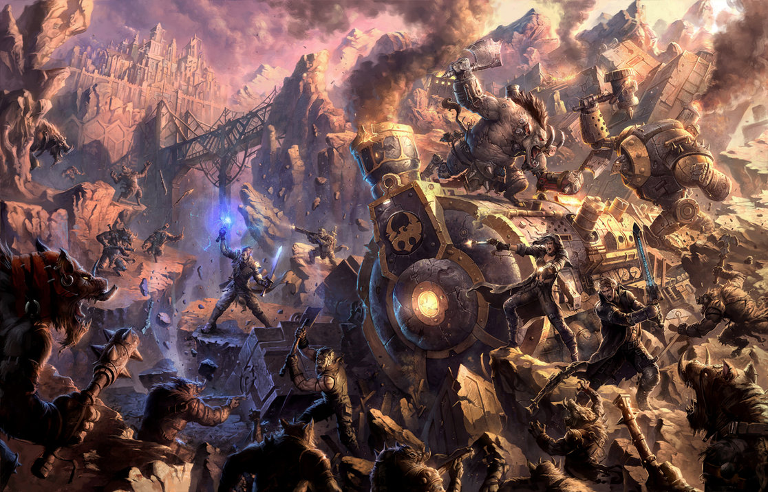 Iron Kingdoms on Pinterest Deviantart, Horde and Manticore