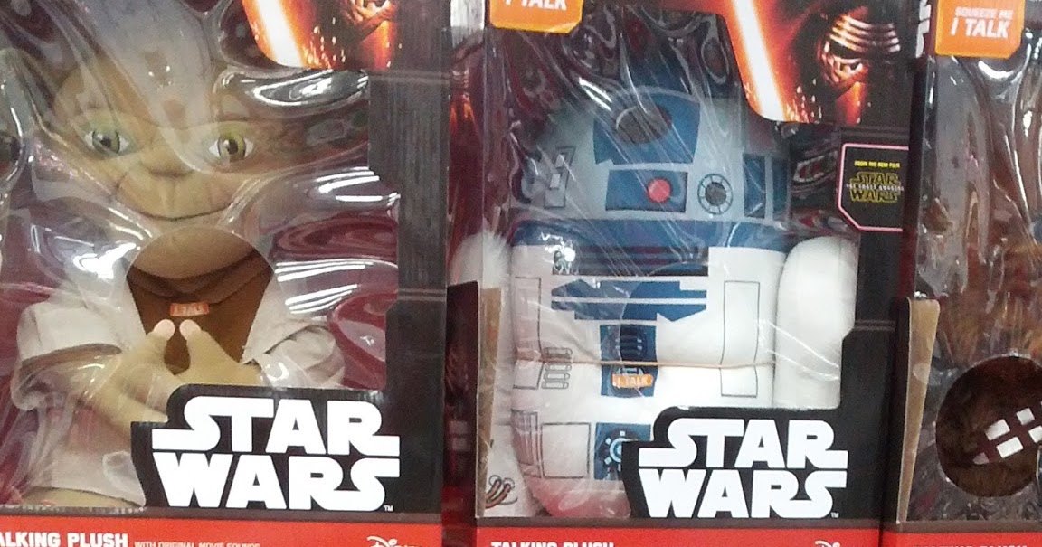 Disney Star Wars Talking Plush Costco Weekender