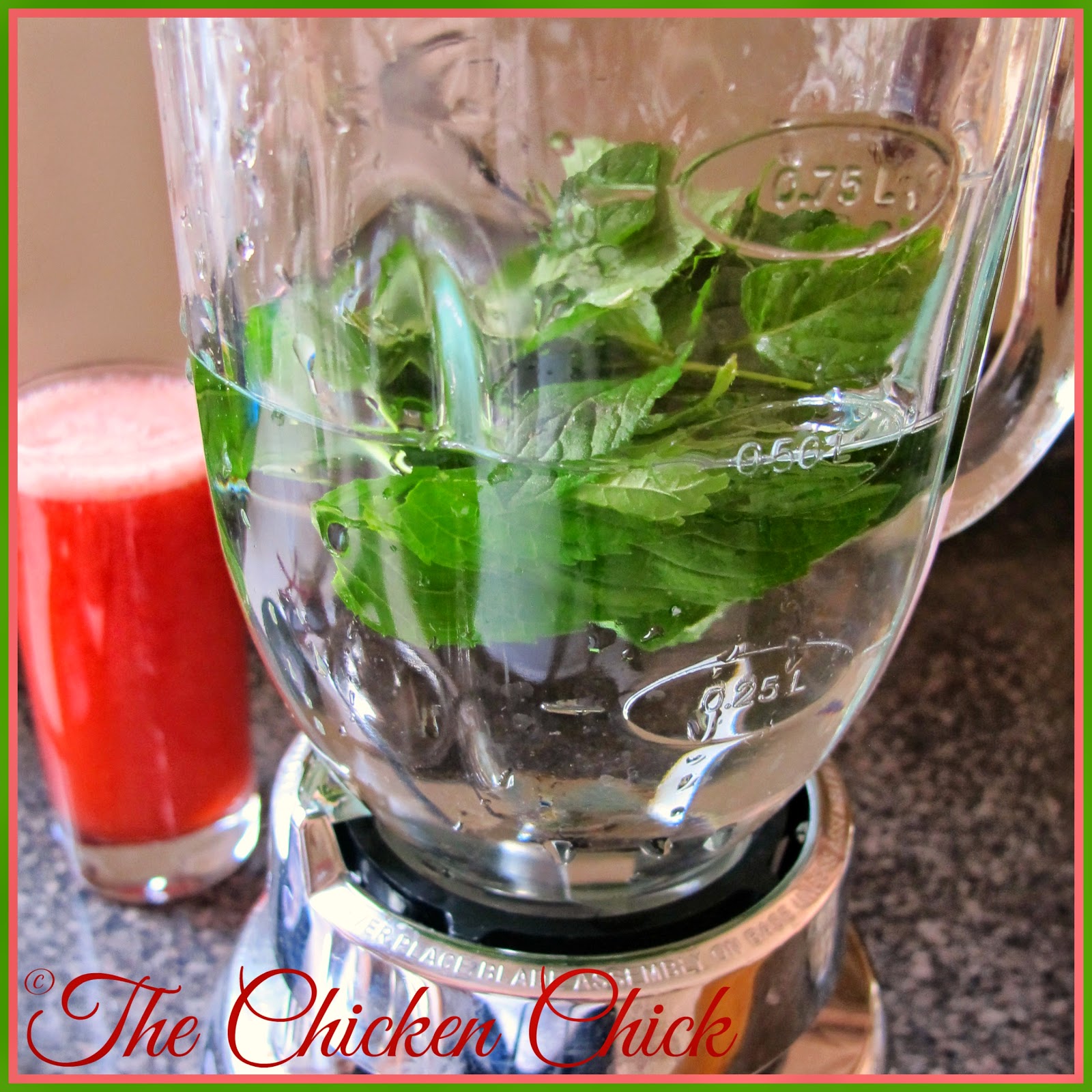 Frozen Fruit Smoothie, Helping Chickens Beat the Heat The Chicken Chick®