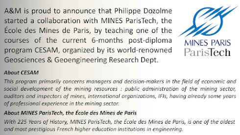Teaching at the Ecole des Mines