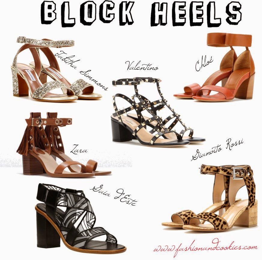 Block heels sandals image, best block heels, Block heels trend, Fashion and Cookies fashion blog shoes selection